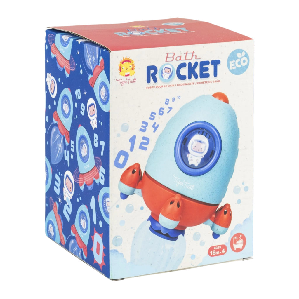 Tiger Tribe Bath Toy, Bath Rocket – Rotating Bath Rocket
