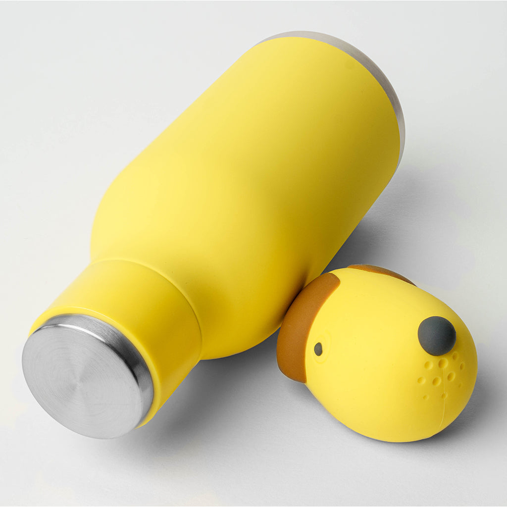 Asobu Bestie Animal Thermal Drinking Bottle, 460 ml - Dog