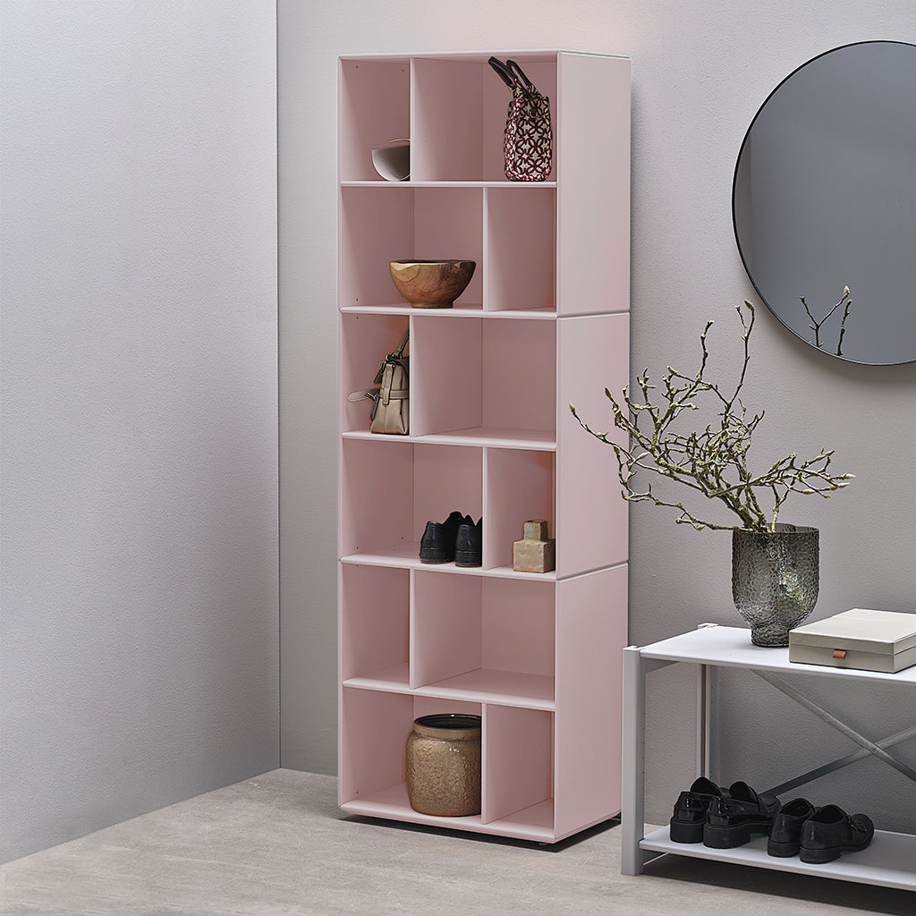 By Aulum Beverly Bookcase, 59x177 cm – Blush