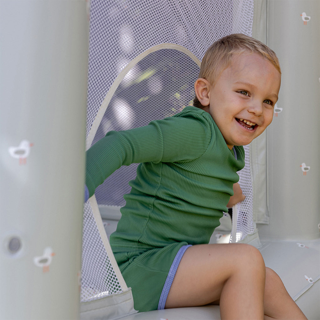 Sunnylife Inflatable Bouncy Castle, Ages 3-6 - Sammy the Seagull