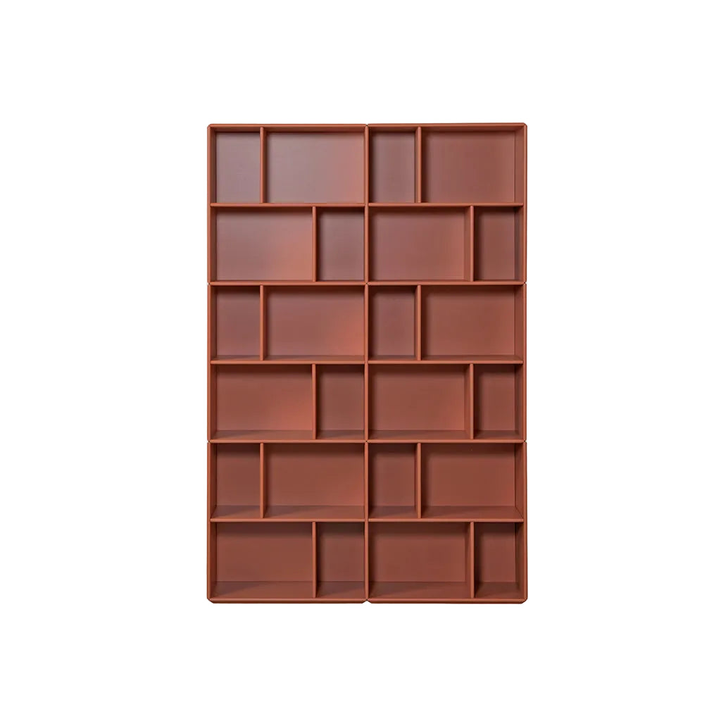 By Aulum Brooklyn vægreol, 117 x 177 cm - Rusty