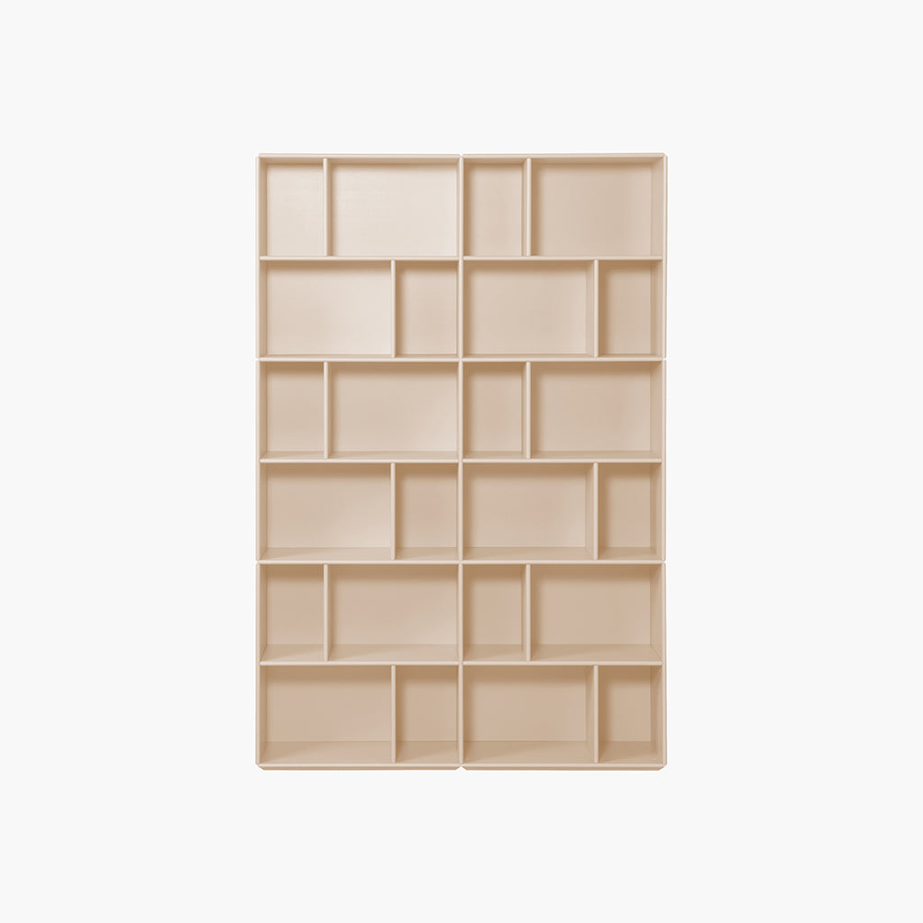 By Aulum Brooklyn Floor Shelf, 117x177 cm - Sand