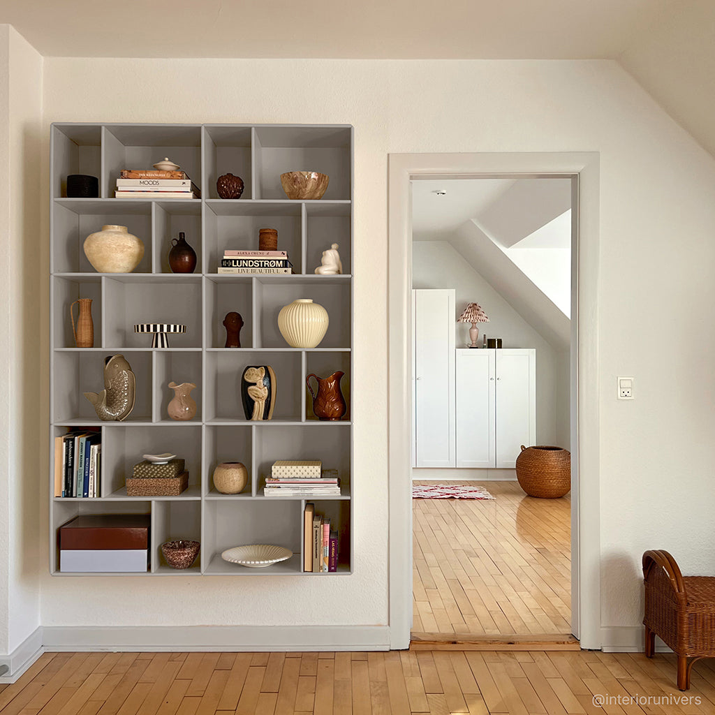 By Aulum Brooklyn Wall Shelf, 117x177 cm - Mushroom