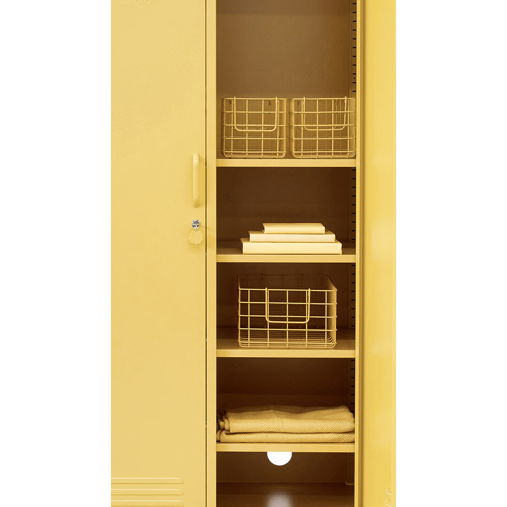 Mustard Made Baskets, Set of 3 Wire Baskets - Butter