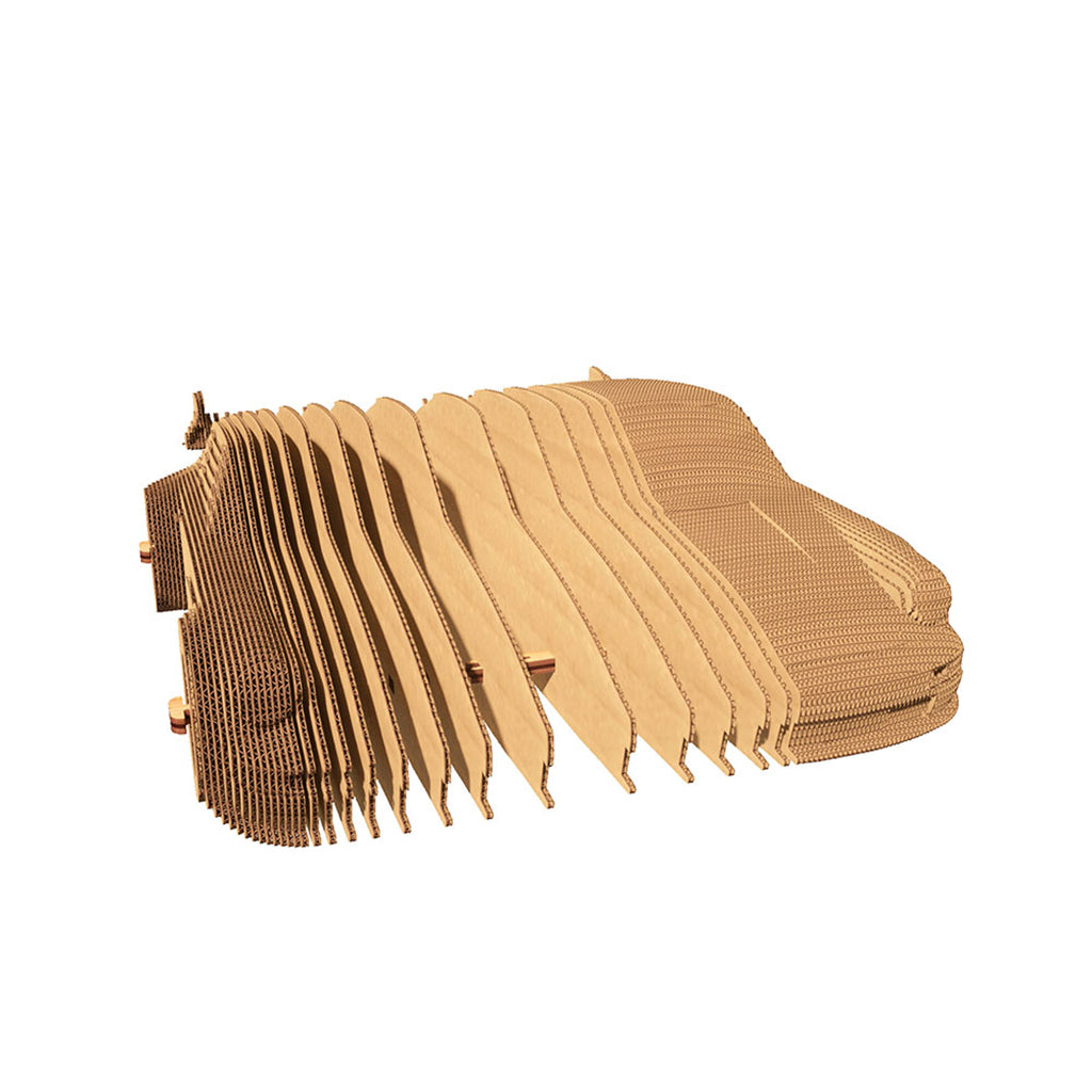 Cartonic 3D Puzzle, DIY Cardboard Artwork - Porsche