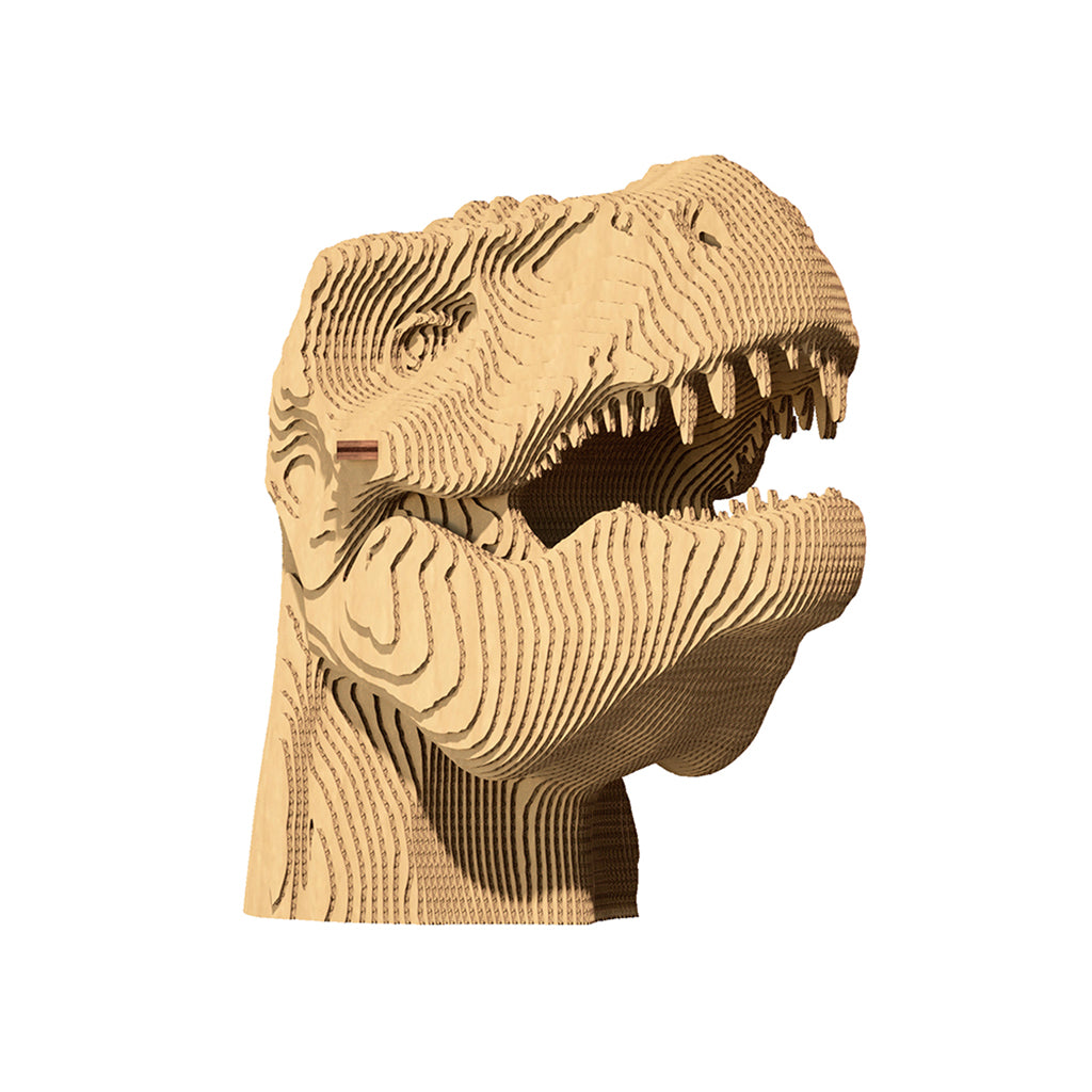 Cartonic 3D Puzzle, DIY Cardboard Art Piece - T-Rex