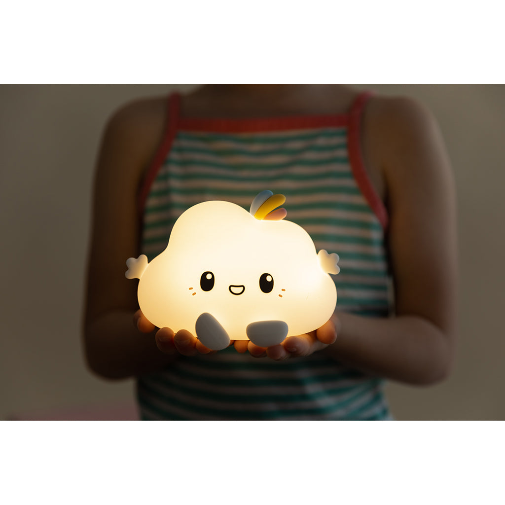 Little L. LED Night Lamp with Remote Control and Multiple Light Settings - Noa Sky