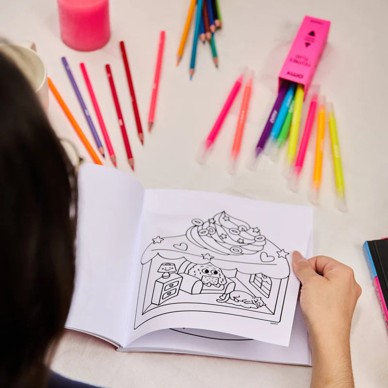 Omy Coloring Book, Cozy Art - Kawaii