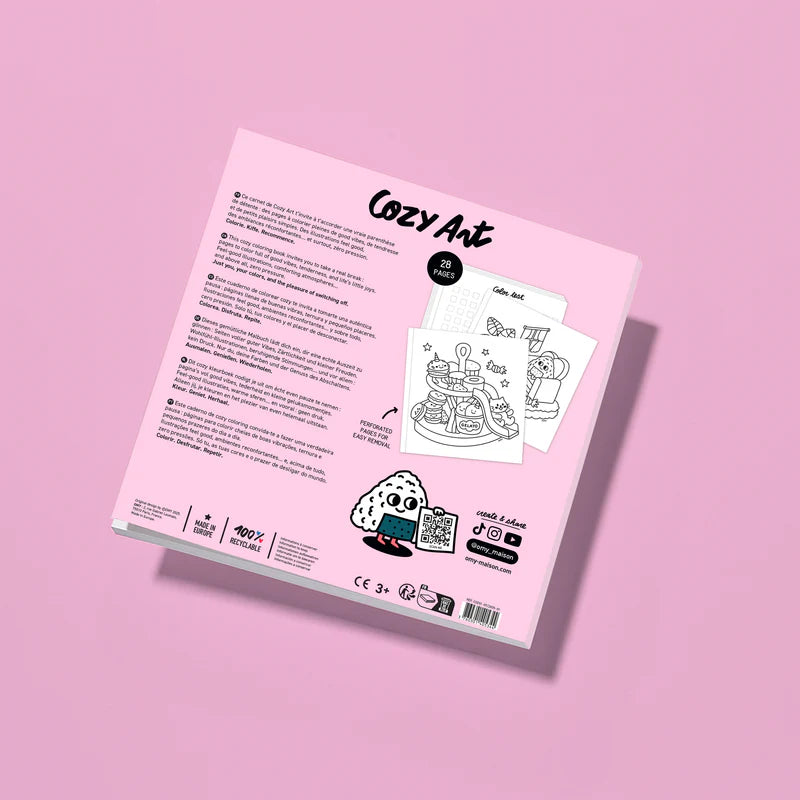 Omy Coloring Book, Cozy Art - Kawaii