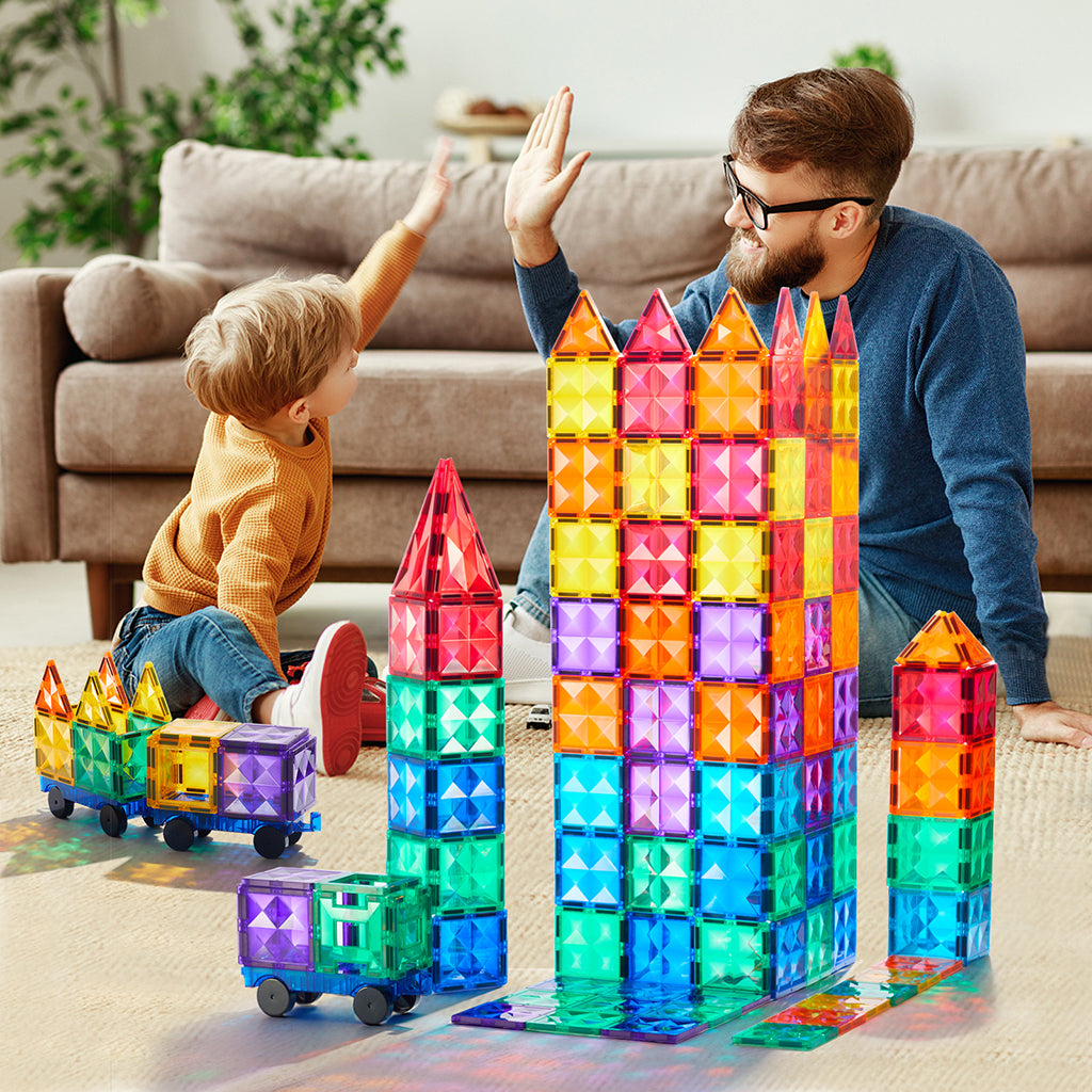 Mideer magnetiske byggeplader, 60 dele