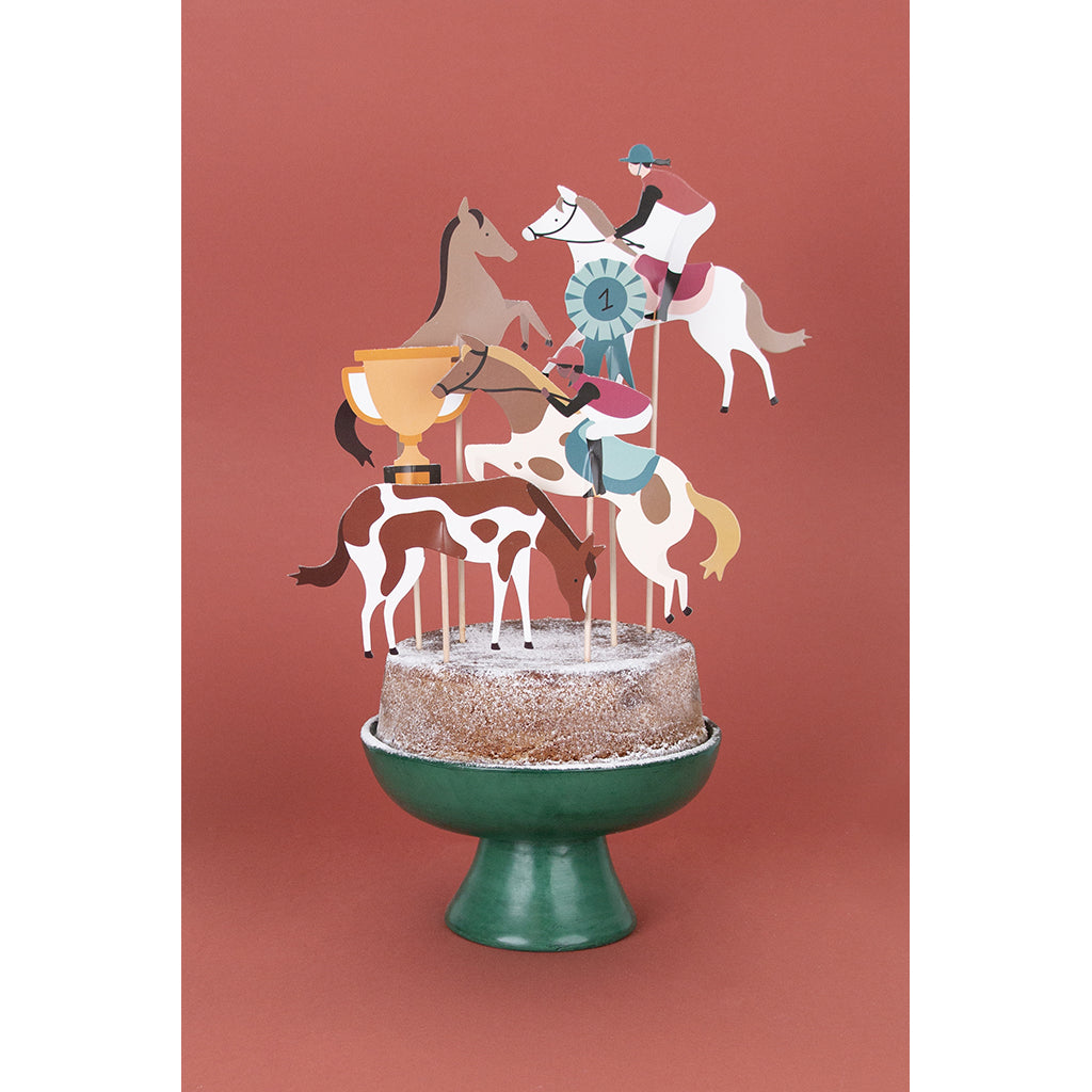 My Little Day Cake Toppers, Set of 8 - Horse