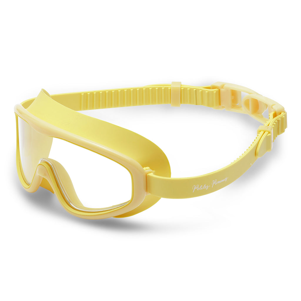 Petites Pommes Swimming Goggles, Ages 3-8 - Lemon