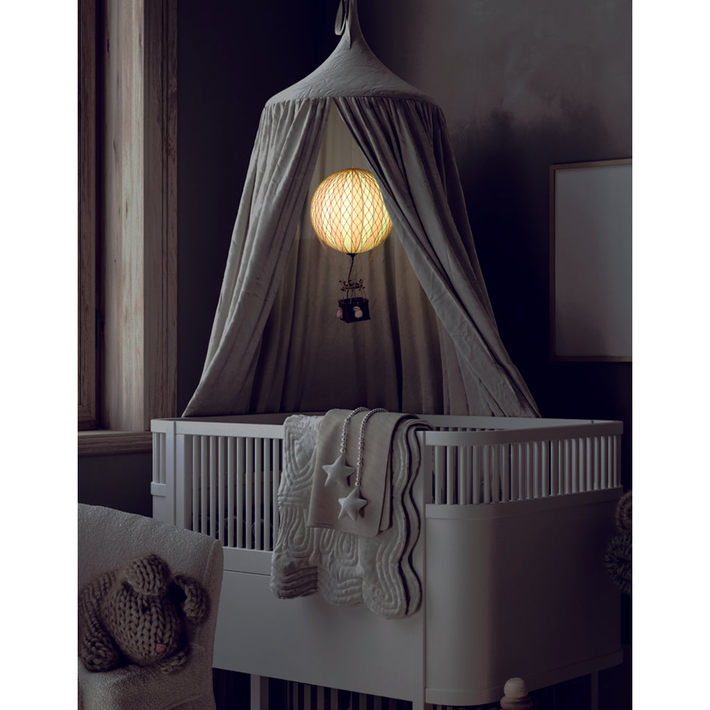 LED Balloon, Jules Verne Blue - 42 cm