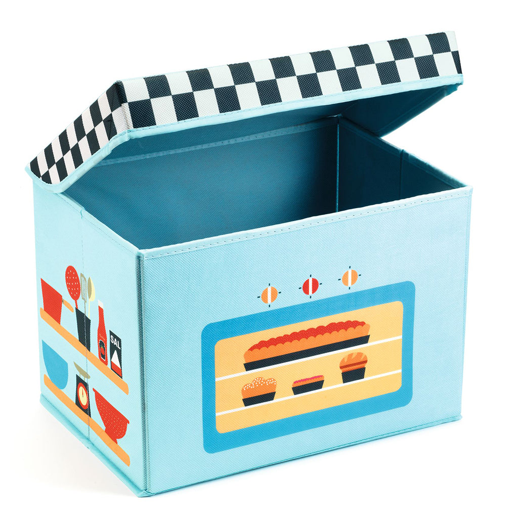Djeco Toy Box/Stool - Stove