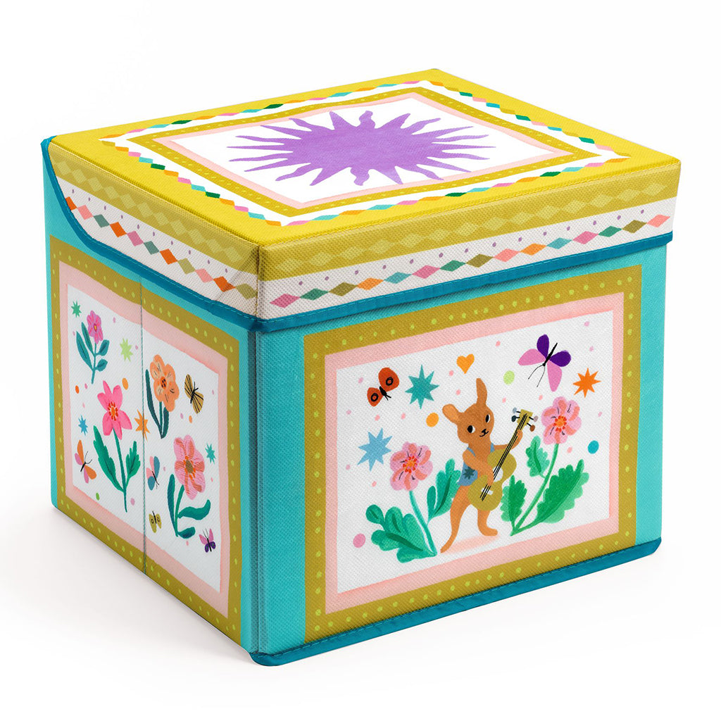 Djeco Toy Box/Stool – Caravan