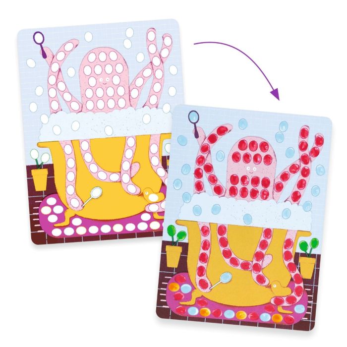 Djeco Finger Paint, Dots and Fish