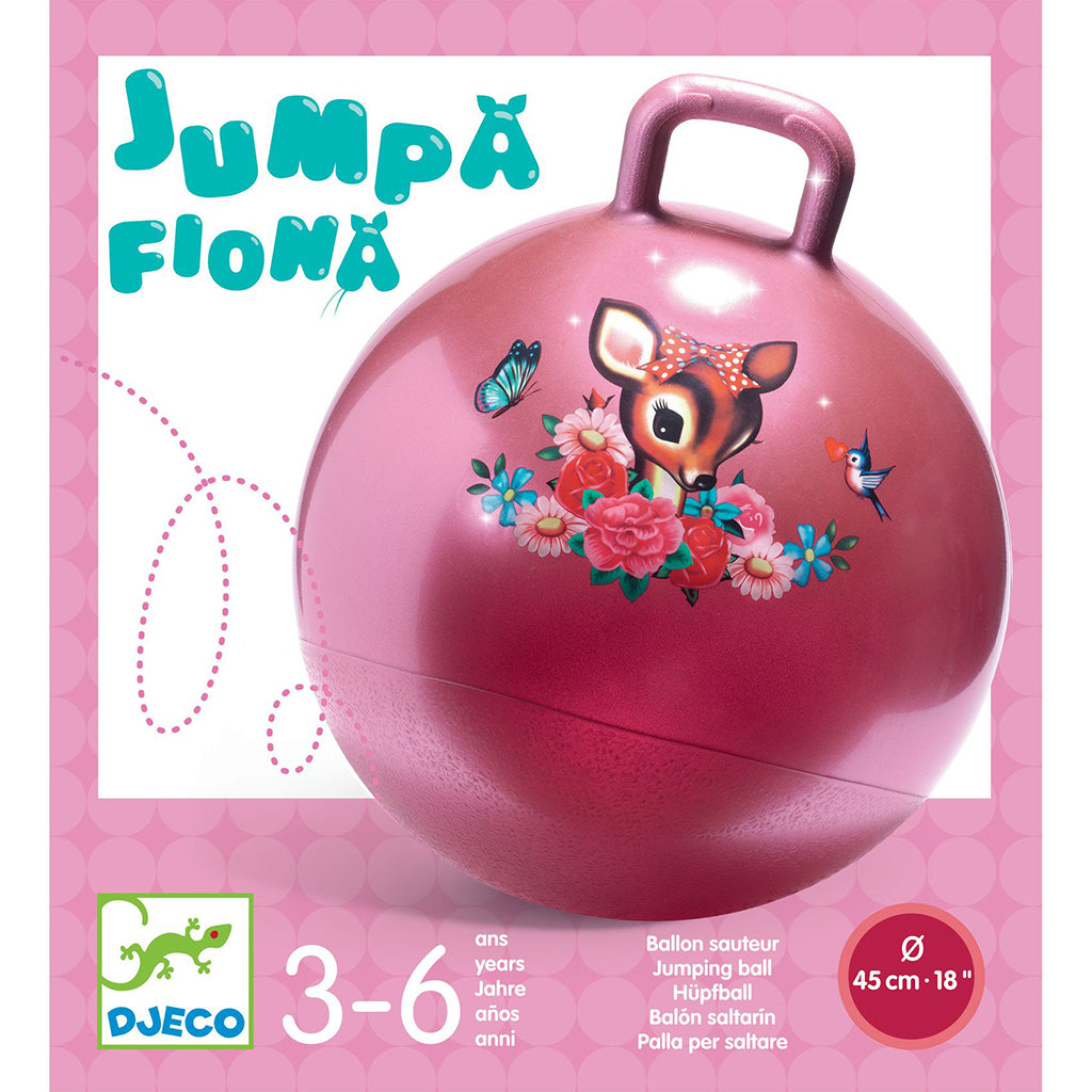 Djeco Bouncing Ball for Kids, The Fawn Fiona