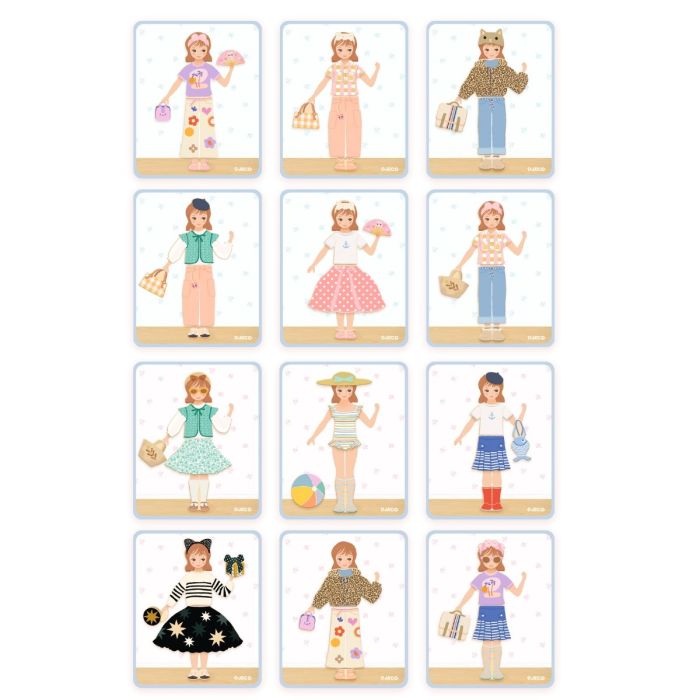 Djeco Magnetic Play, Inzebox – Dress-Up