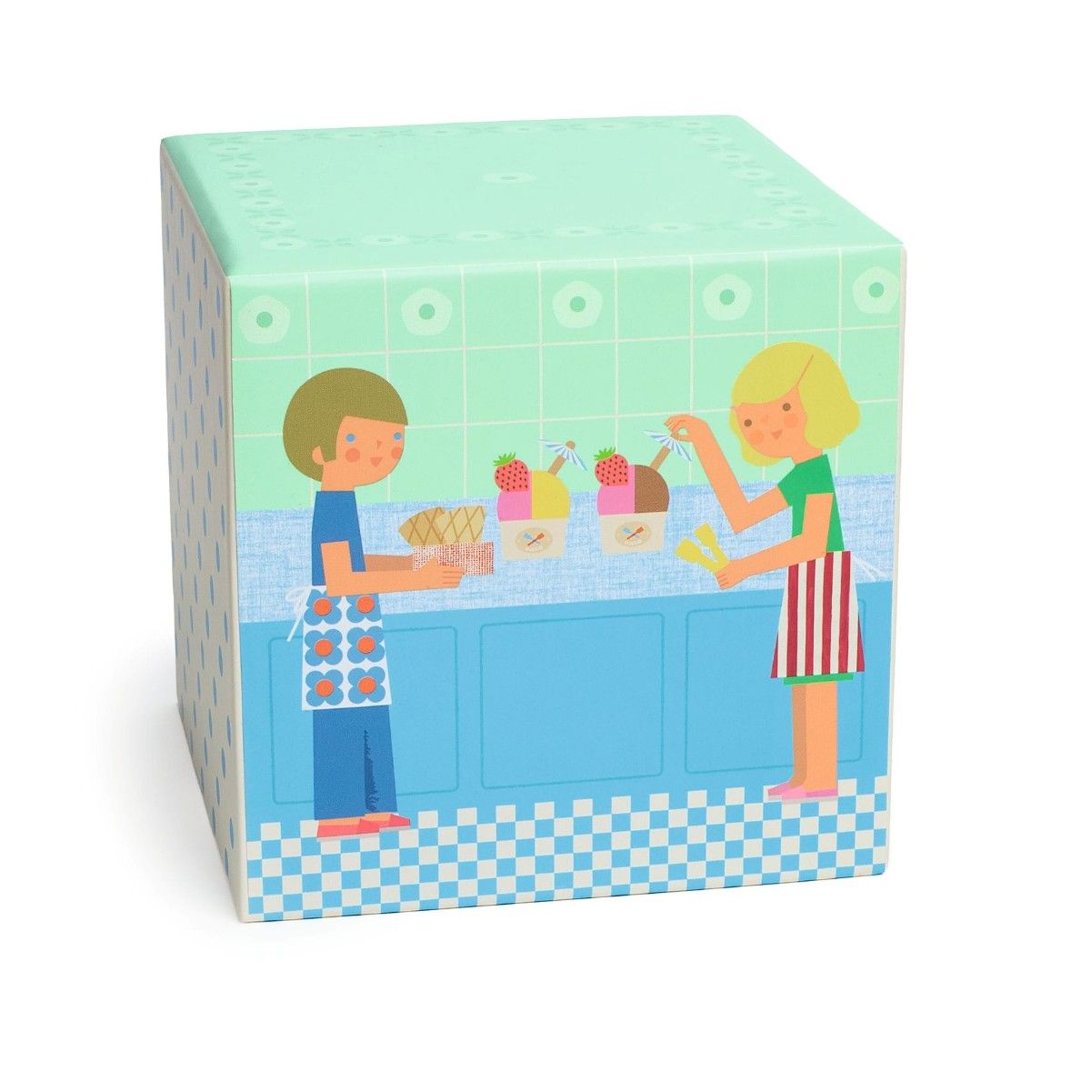 Djeco P’TI SET Play Food, Ice Cream