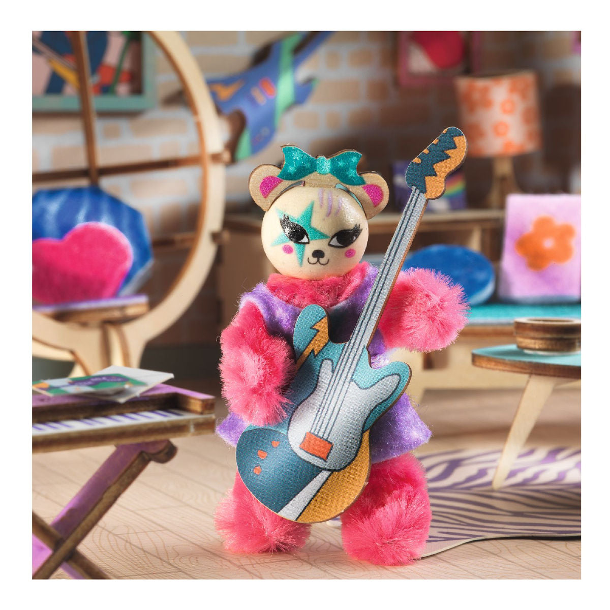 Djeco Mi House, DIY Miniature Dollhouse - Stella