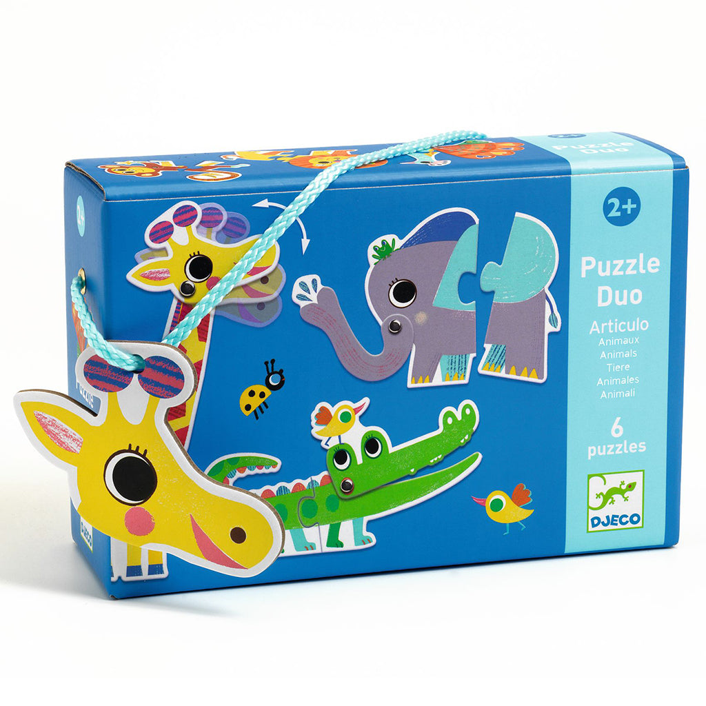 Djeco Duo Puzzle, Animals