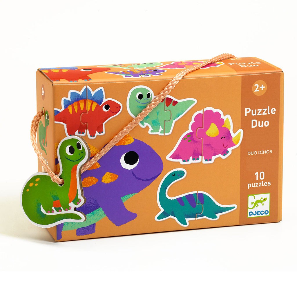 Djeco Puzzle Duo, Dinosaurs