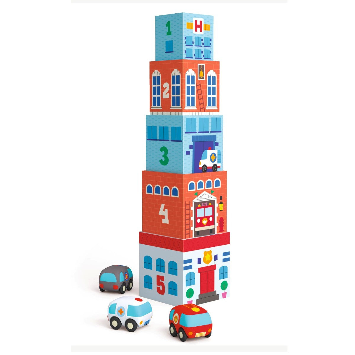 Djeco Stableklodser - TopaniCar DJ09120