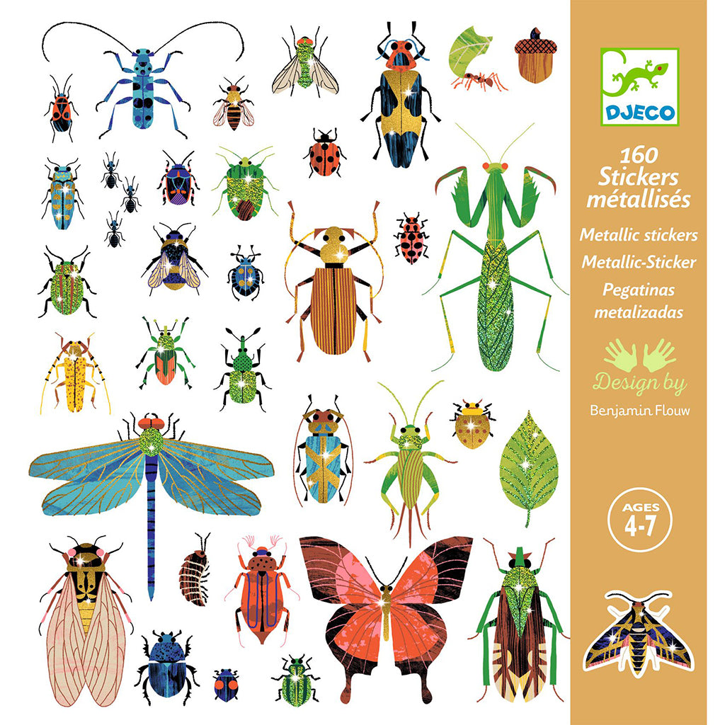 Djeco Stickers, Insects