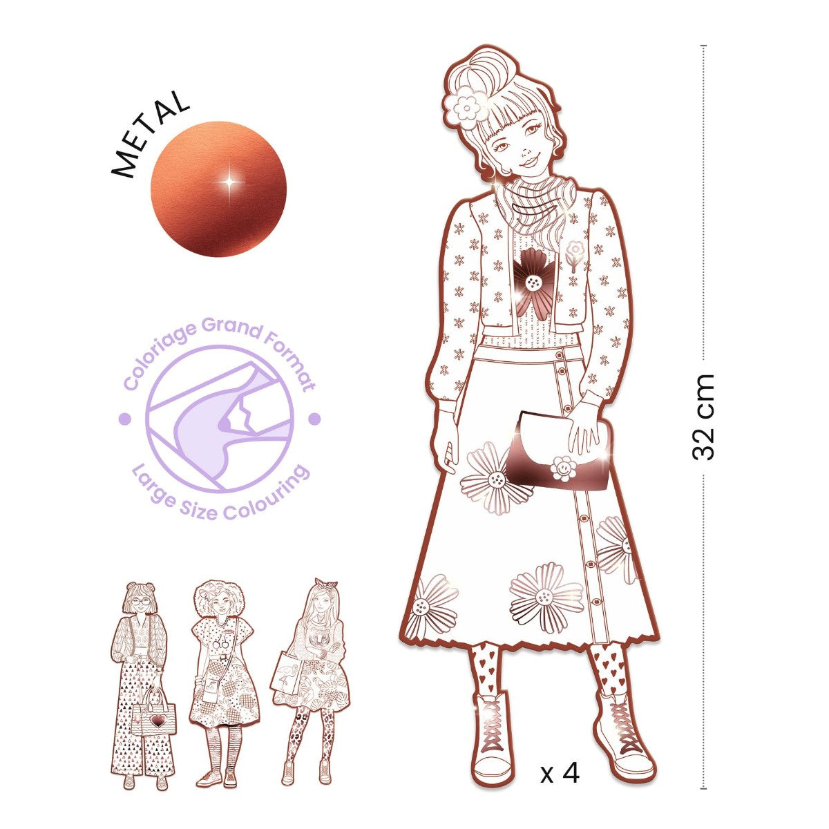 Djeco Farvelæg, Nina & venner DJ09548