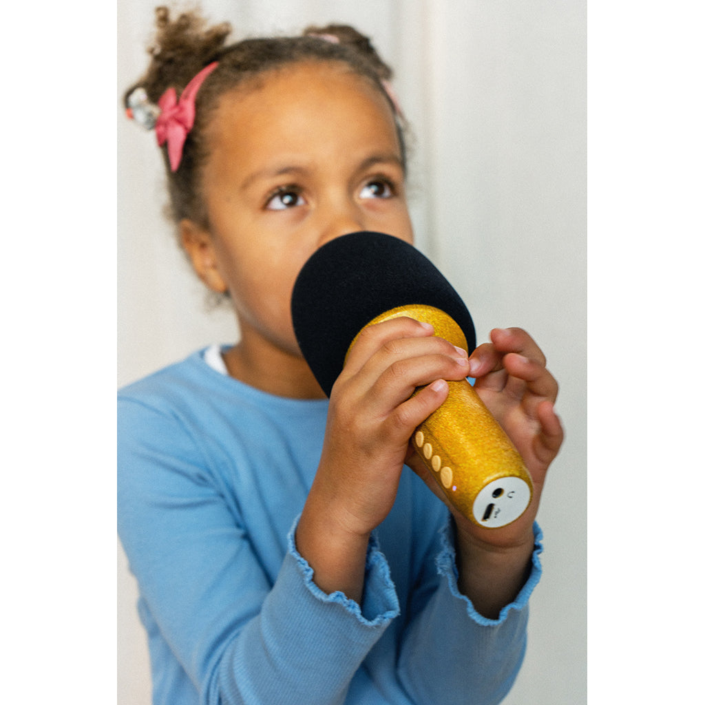 Lalarma Glitter Grove Microphone, Gold