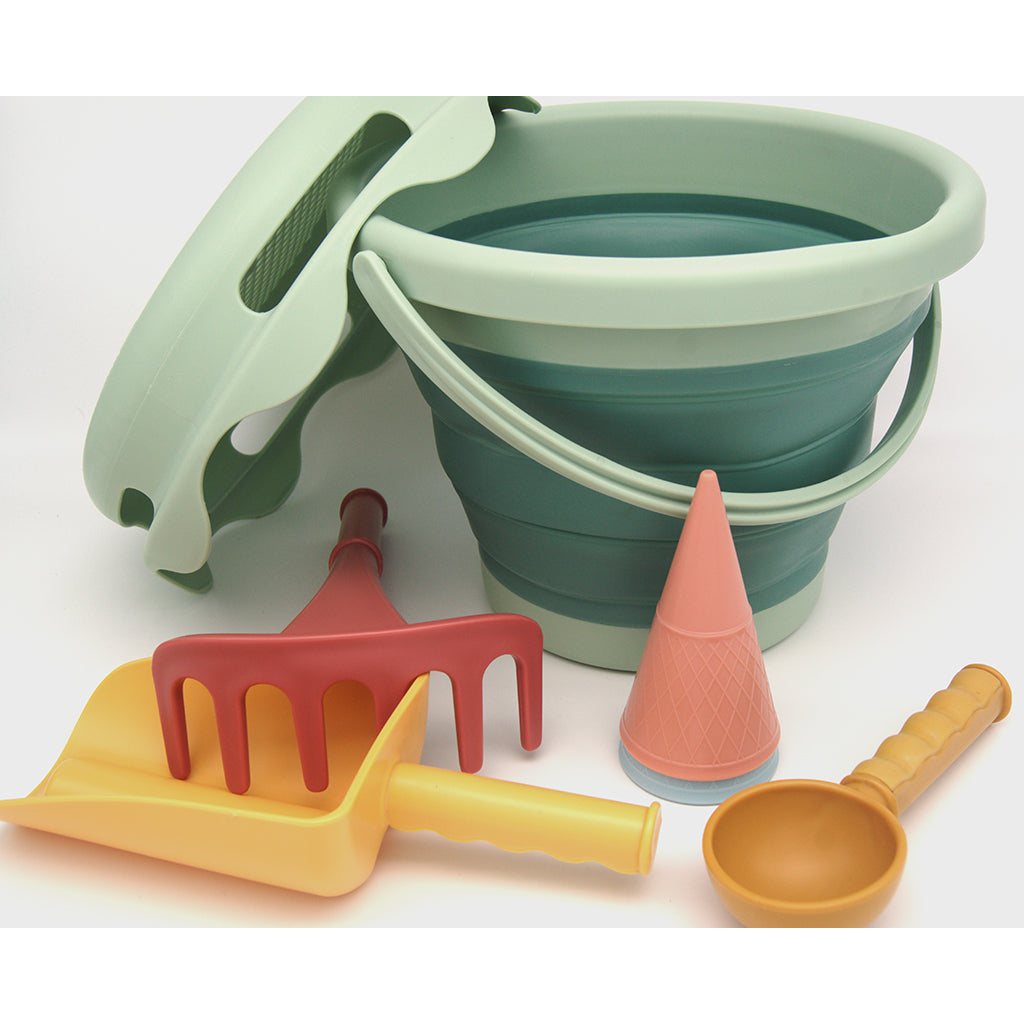 Compactoys BIO Sand Play Set, 7-in-1 - Green