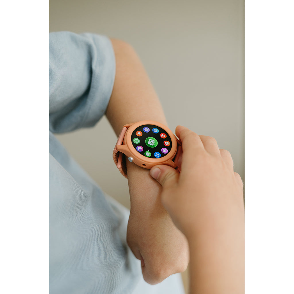 Kidywolf Smartwatch Wristwatch, K-Range - Coral