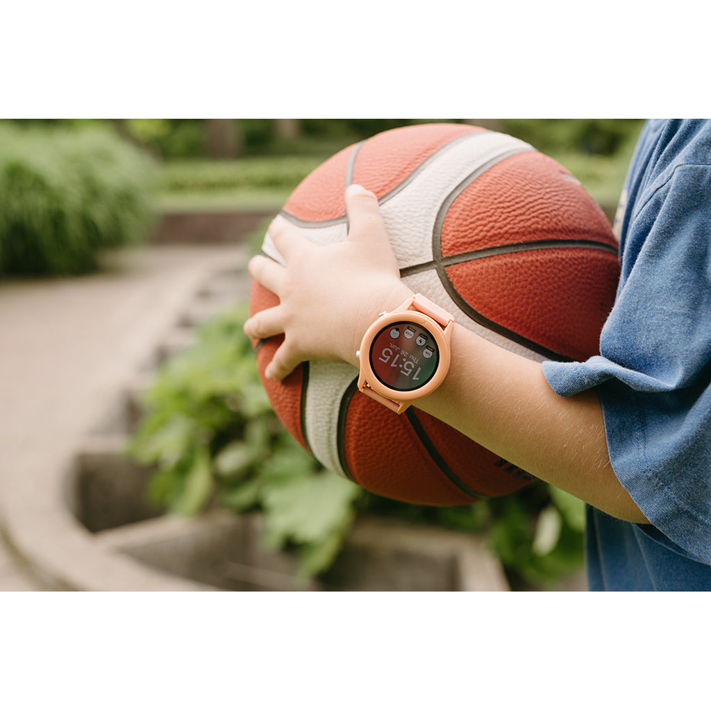 Kidywolf Smartwatch Wristwatch, K-Range - Coral