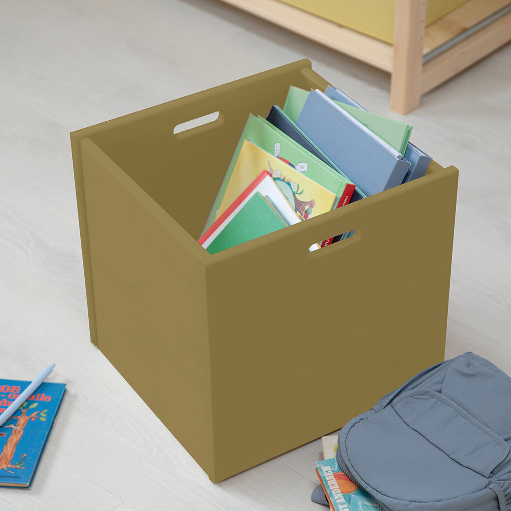 By Aulum Dana Bookcase, with a Depth of 30 or 40 cm - Olive