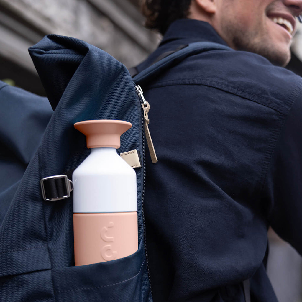 Dopper Thermos Bottle, Insulated 350 ml - Pebble Peach