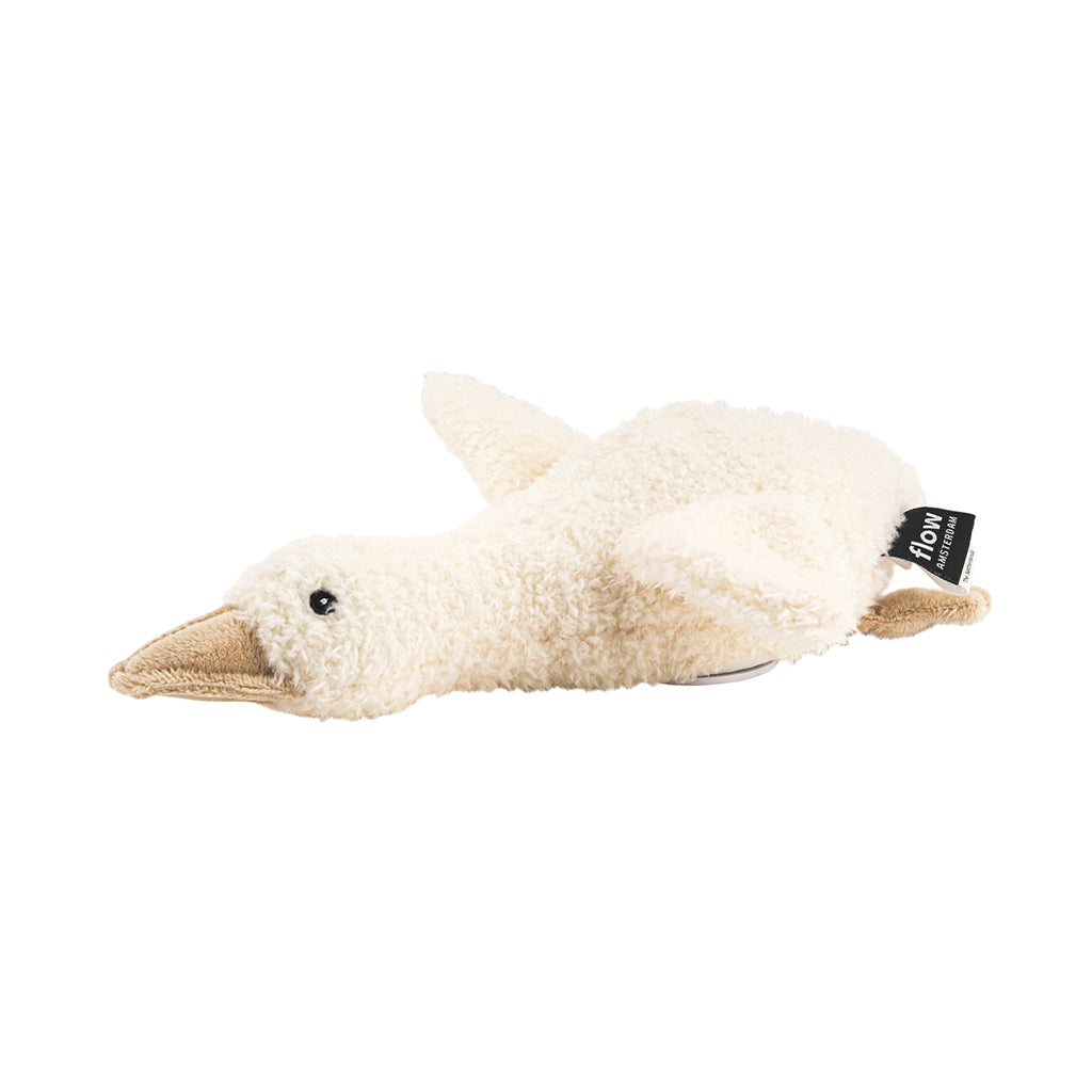 Flow Amsterdam Plush Night Light, Liva Bird - Beige