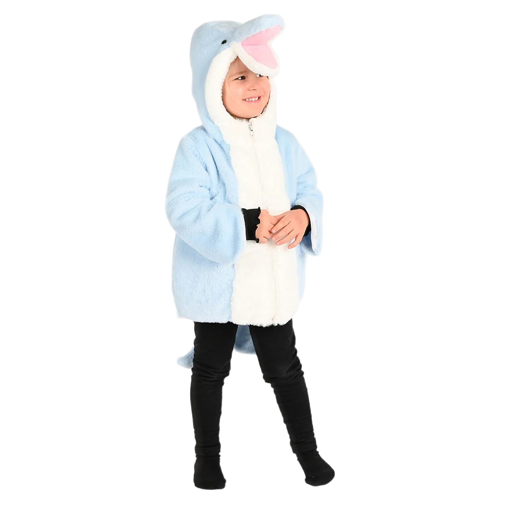 Den goda Fen Animal Costume, Dolphin, Age 2-4 Years