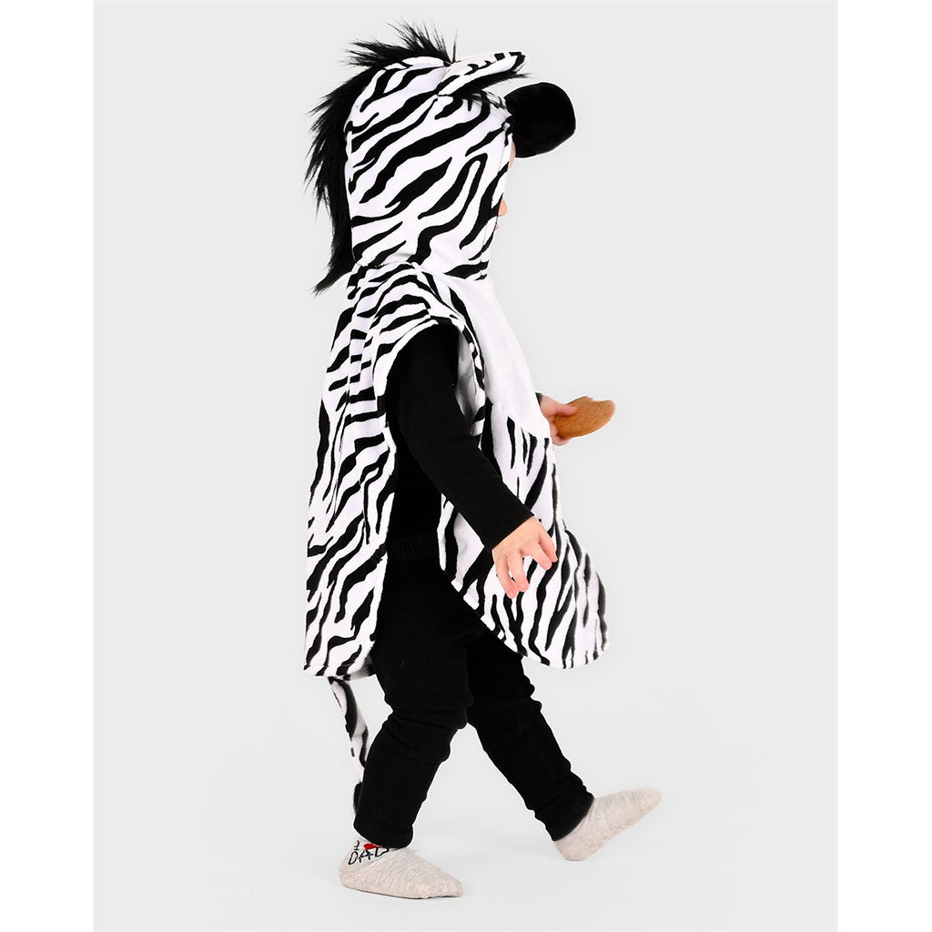 The Good Fairy Animal Costume, Zebra Size 1-4 Years