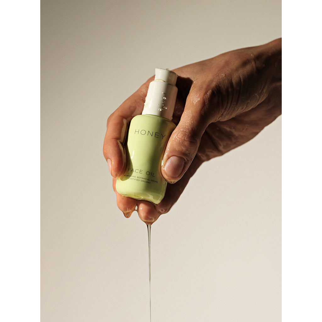 Honey Face Oil, Nourishing Botanical Drops - 30 ml