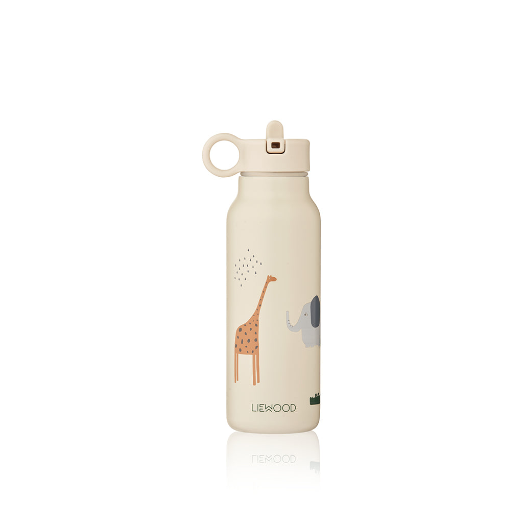 Liewood Falk water bottle, termoflaske 350 ml. - Safari Sandy Mix