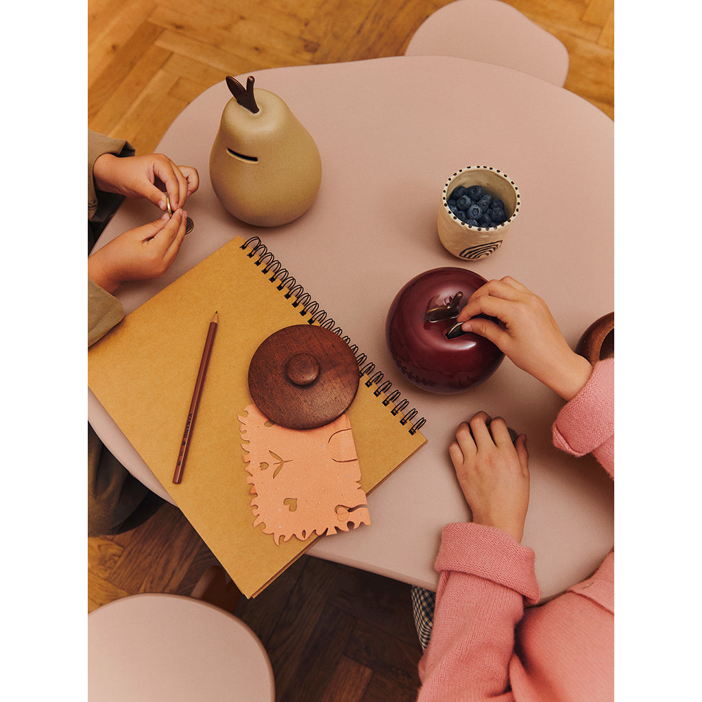 ferm Living Coin Bank, Pear – Cashmere