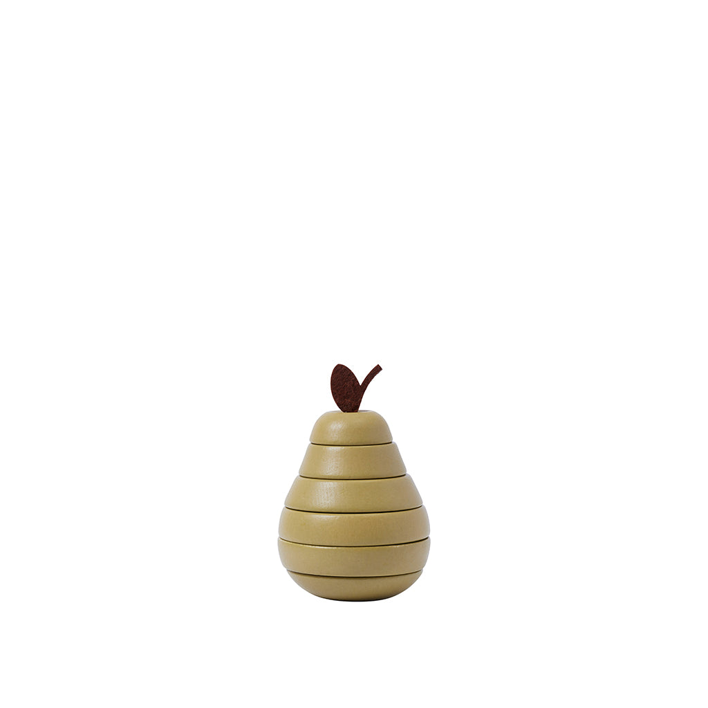 ferm Living Stackable Figures, Apple and Pear Set