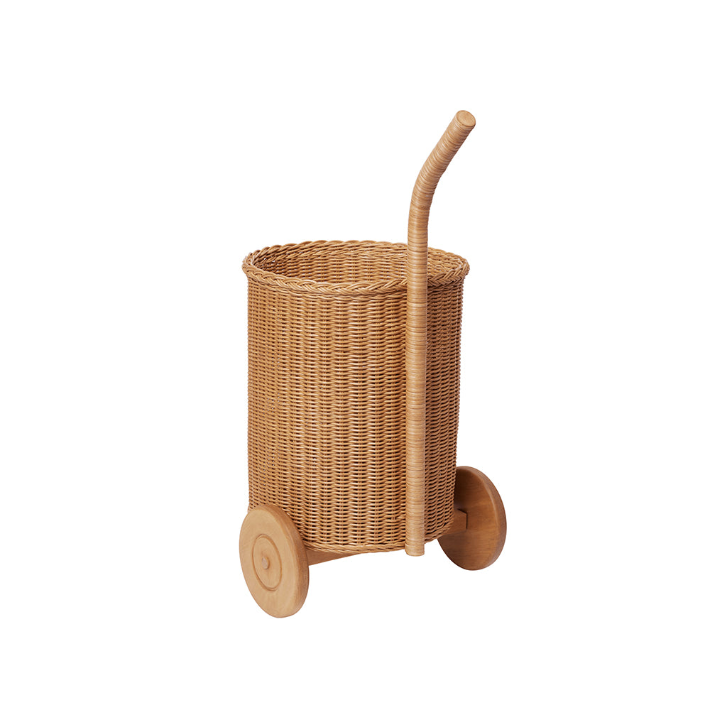 ferm Living Storage Basket, Tukki Trolley - Natural