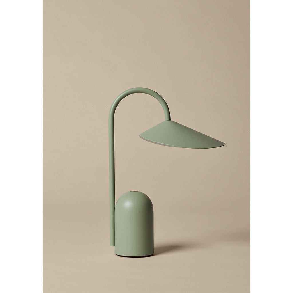 ferm Living, Arum Portable Lamp - Tea Green