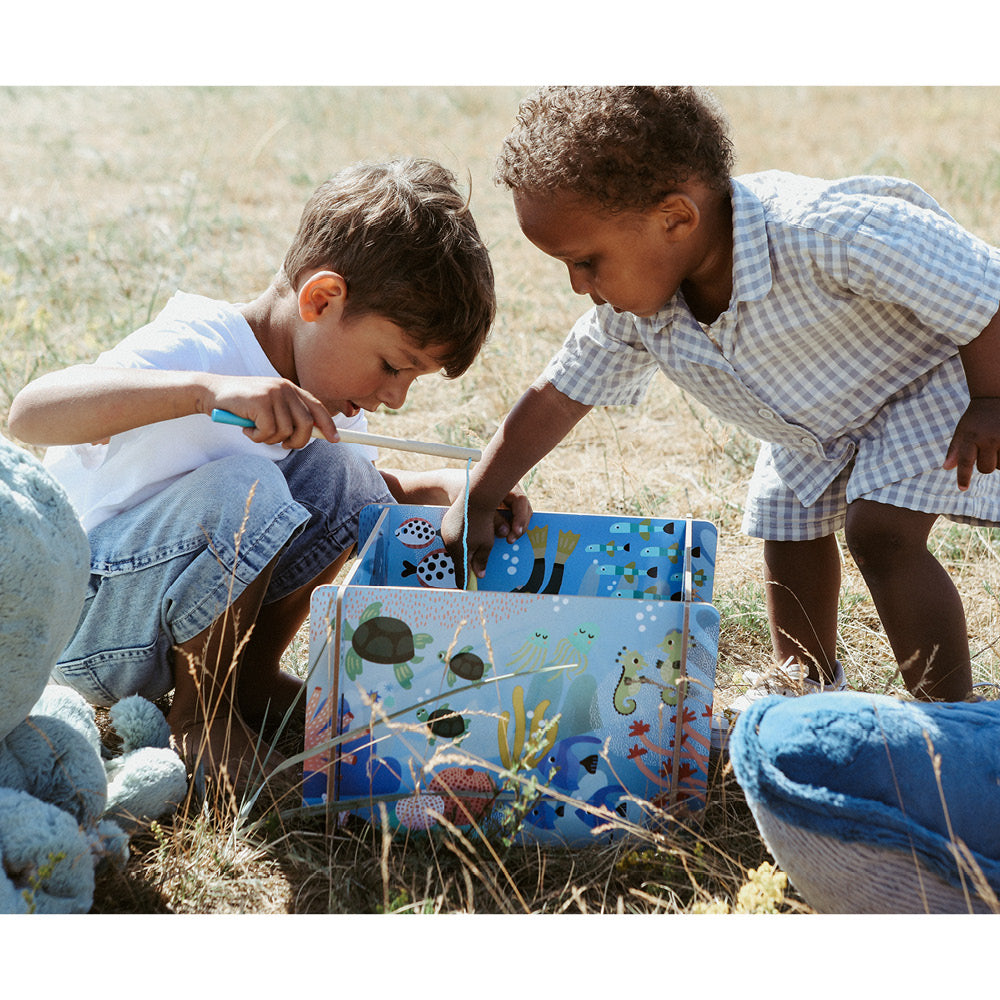 Vilac Wooden Magnetic Fishing Game, Michelle Carlslund - Fish Pond