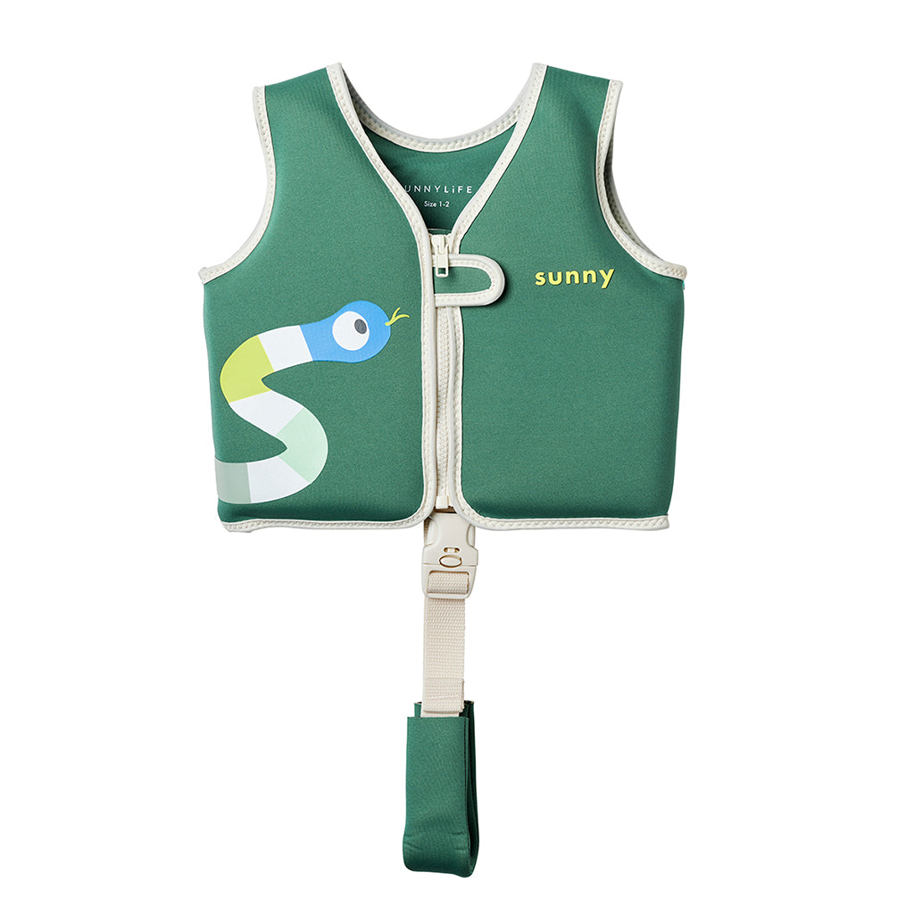 Sunnylife Swim Vest, Into the Jungle - Ages 1-6 Years