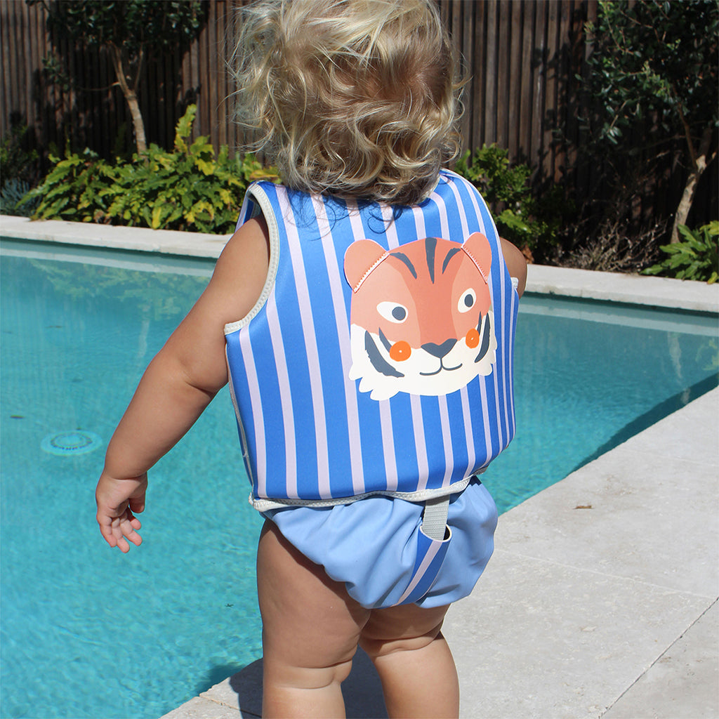 Sunnylife Swim Vest, Tino the Tiger - Ages 1-6 Years