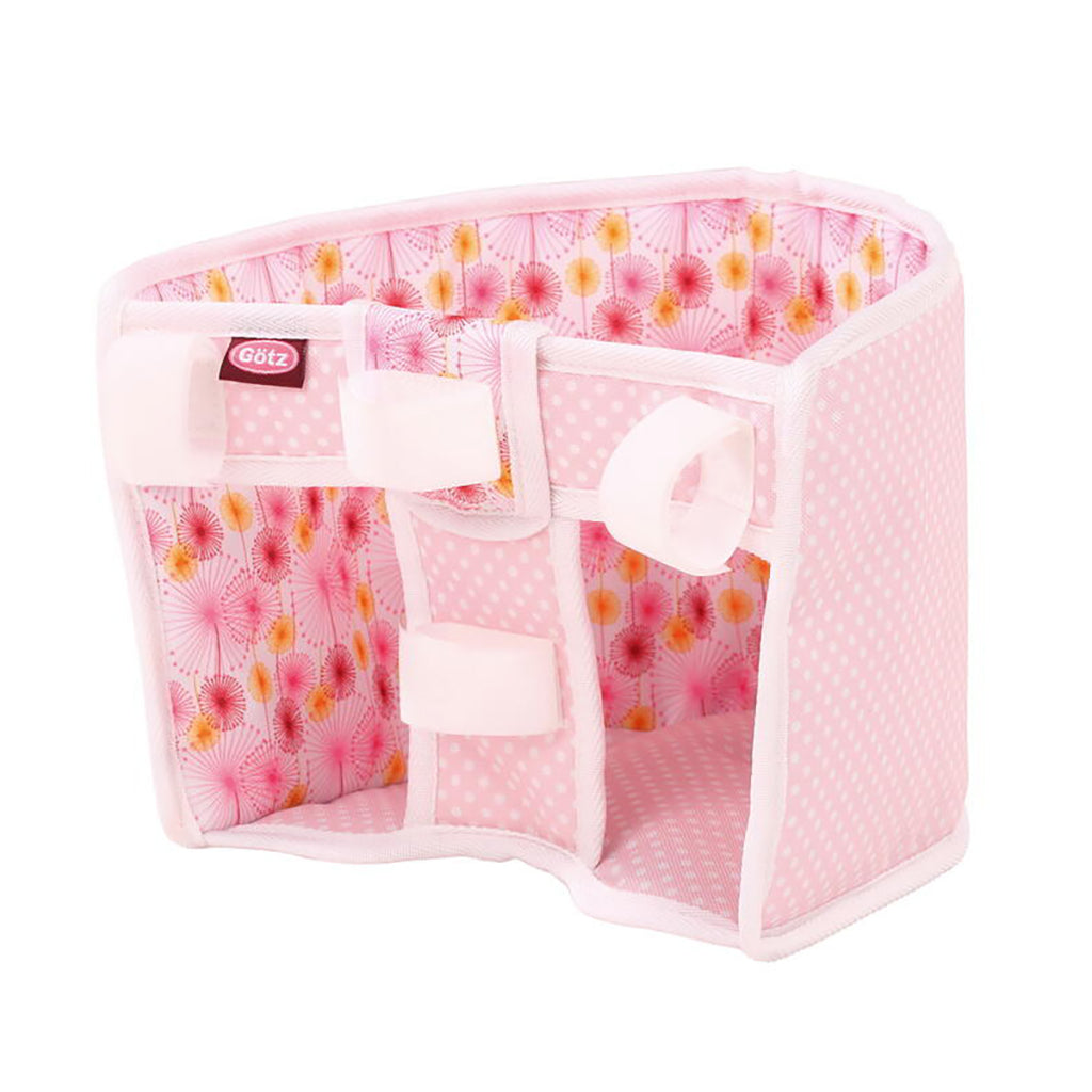 Götz Doll Accessories, Bicycle Seat for Dolls – Flowers