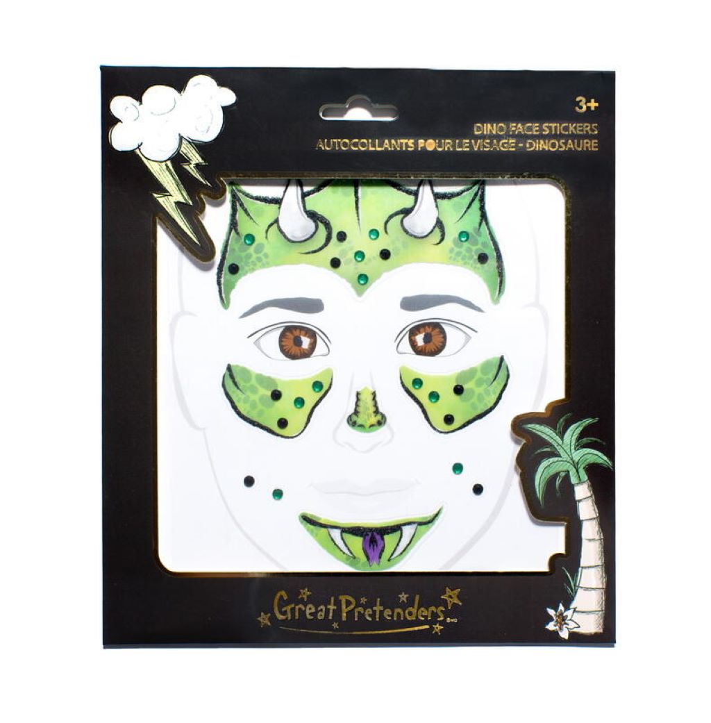 Great Pretenders, Dino Face Stickers