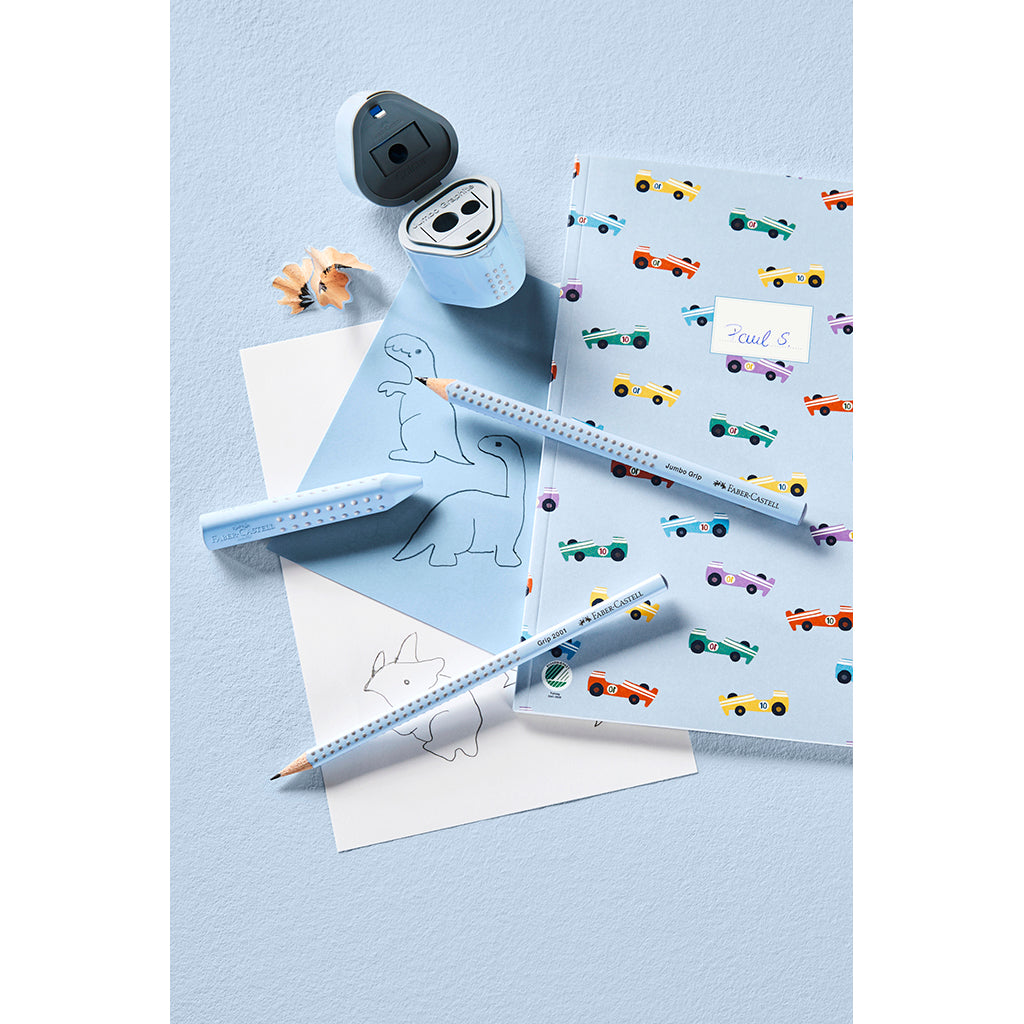 Faber-Castell - Grip 3-in-1 Set, Sky Blue